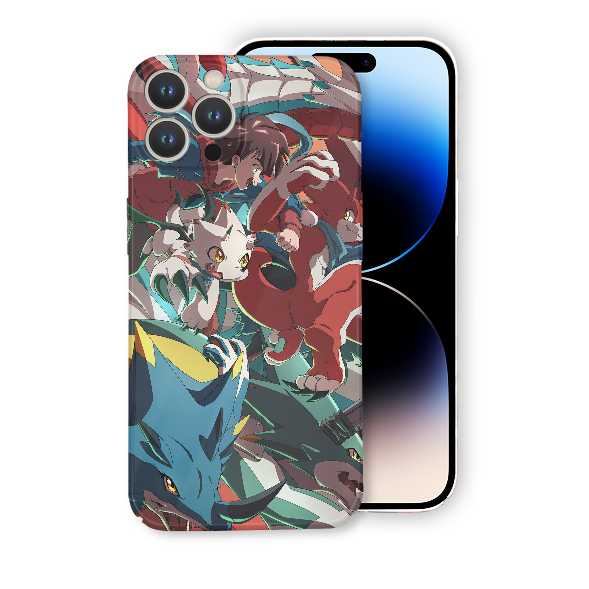 （画像用） Digimon デジタルモンスター/デジモン 【iPhone 14シリーズ対応】ハードケース
